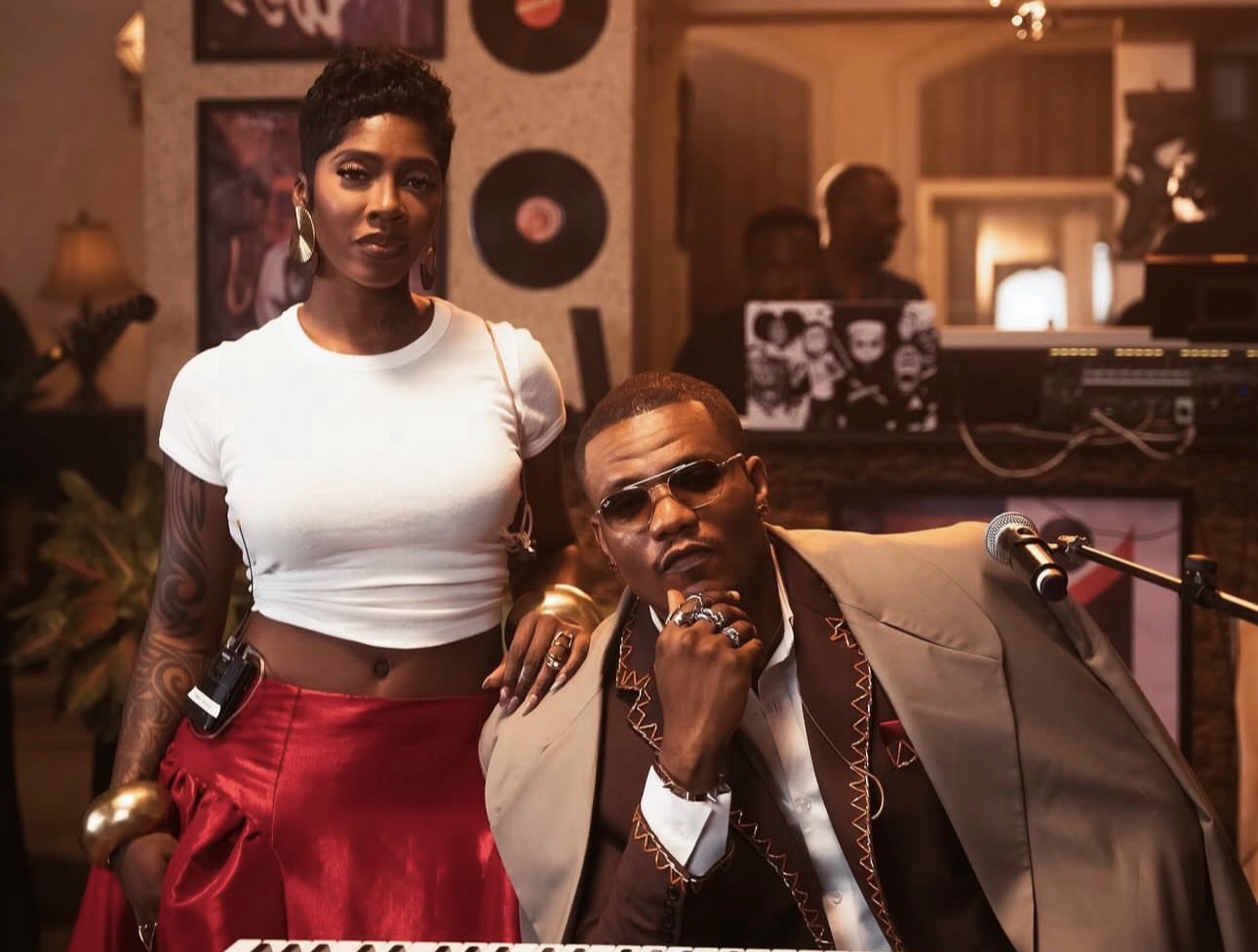 Pheelz, Tiwa Savage share introspective new single ‘I’M OK’